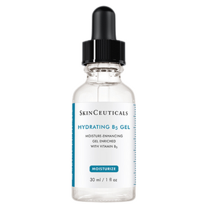 30ml bottle of SkinCeuticals Hydrating B5 Gel, a moisture-enhancing gel enriched with vitamin b5.